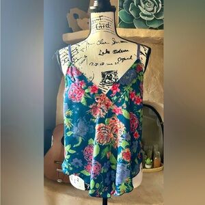 Intimately Free People Floral Cami Fairy Slip-core Feminine M
